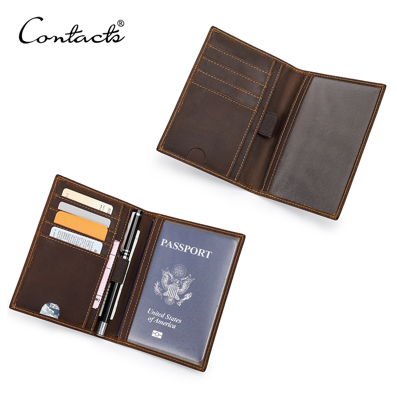 Men'S Accessories On Sale - Portfel na paszport CONTACT'S dla mężczyzn,