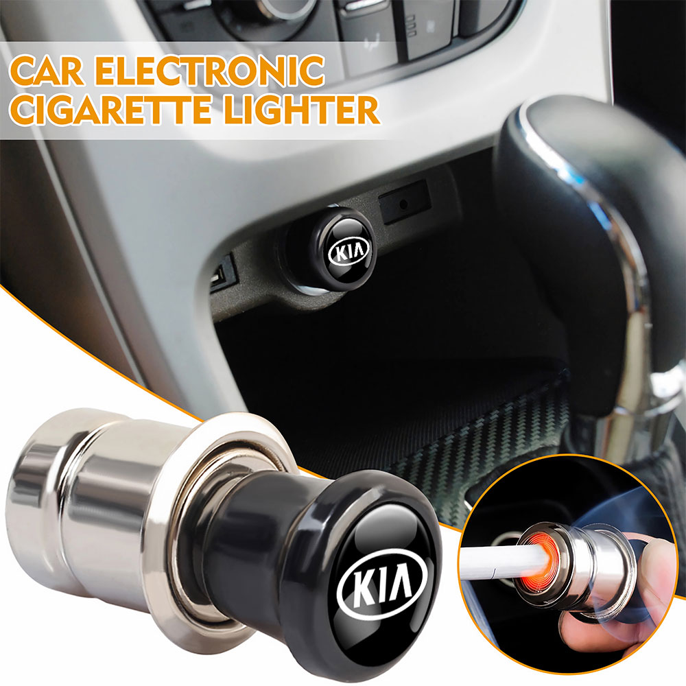 Lighter Windproof - Wiatroodporna, bezpłomieniowa zapalniczka samochodowa z gniazdem