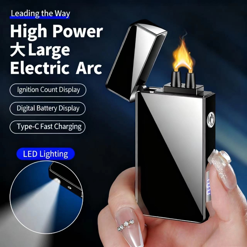 Lighter Windproof - Innowacyjna technologia Black Technology, zapalniczka z