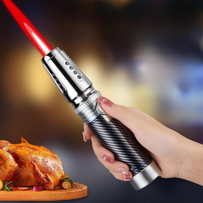Lighter Windproof - Wielofunkcyjna metalowa zapalniczka, wiatroodporny płomień typu