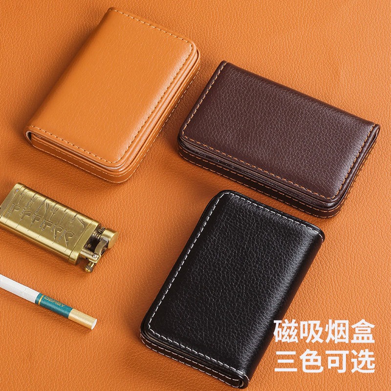 Men'S Mens Accessories - Przenośne etui na papierosy 8mm, skóra