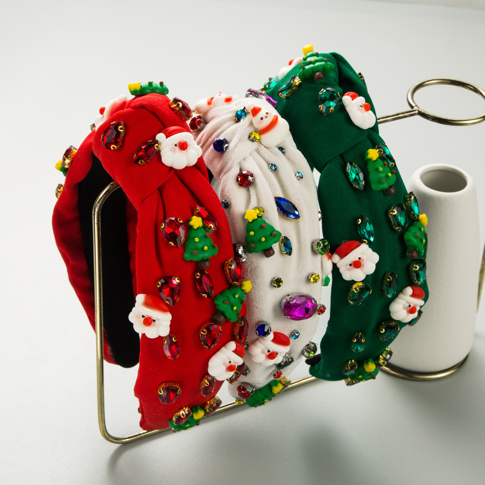 Men Accessories Wedding - Nowa świąteczna opaska na głowę, personalizowana