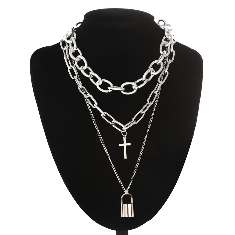 FNQUFUJ Warstwowa grunge estet – Men Accessories Aesthetic recenzja i cena