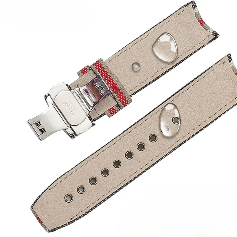 Tkane nylonowe paski do zegark – Men'S Accessories Burberry recenzja i cena