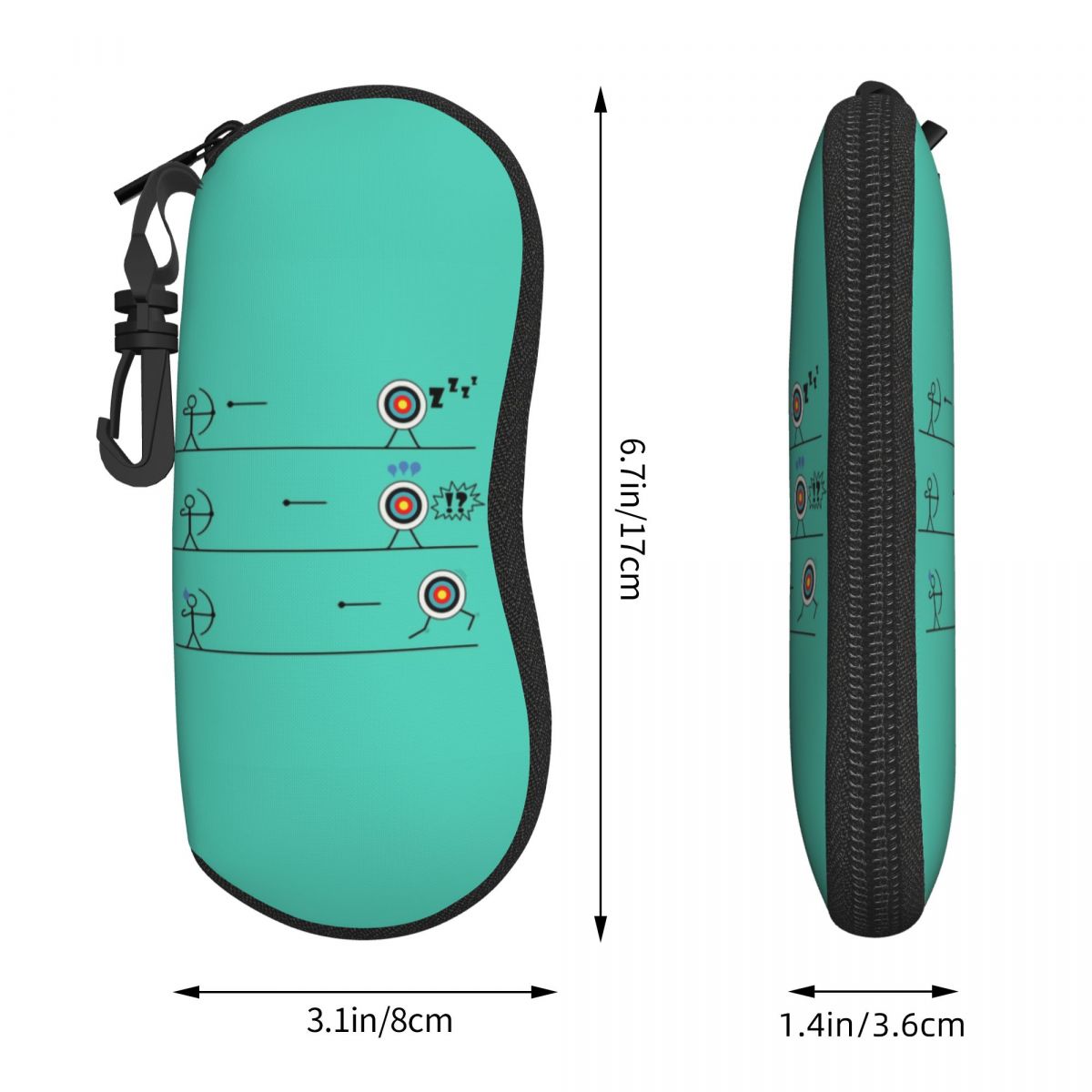 Etui na okulary do łucznictwa  – Men'S Accessories Target recenzja i cena