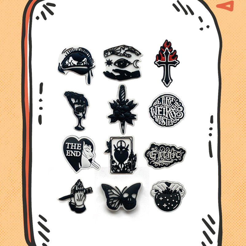 23 szt. Horror Halloweenowe oz – Men'S Accessories Crocs recenzja i cena