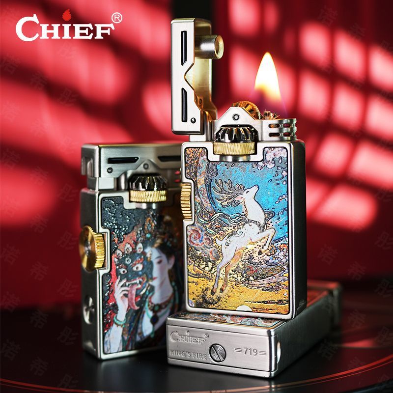 CHIEF Retro Zapalniczka Olejow – Lighter Windproof recenzja i cena
