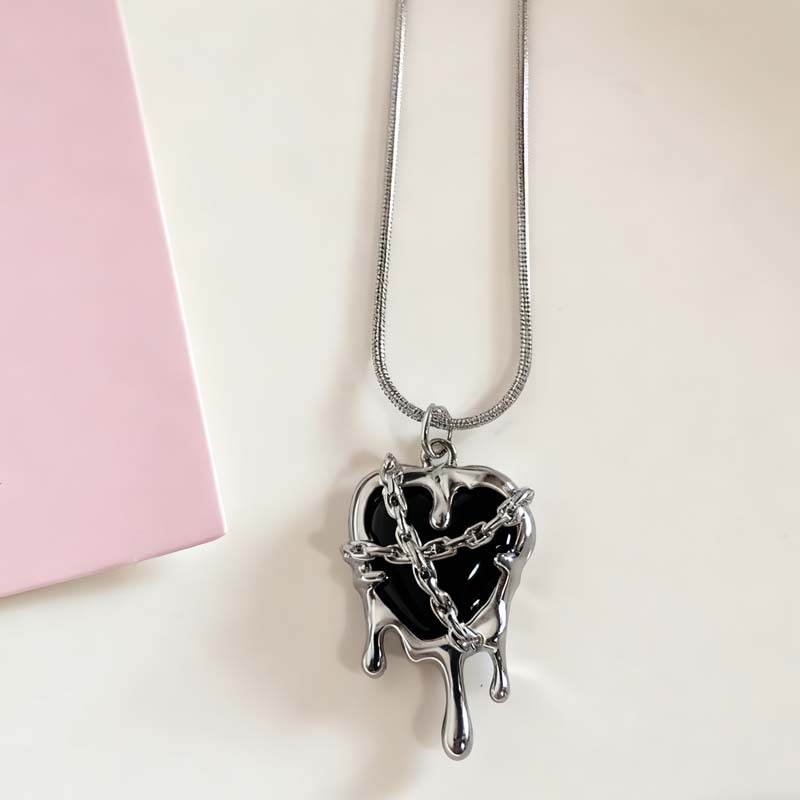 Nowy Punk Gotycki Czerwono-Cza – Men Accessories Aesthetic recenzja i cena