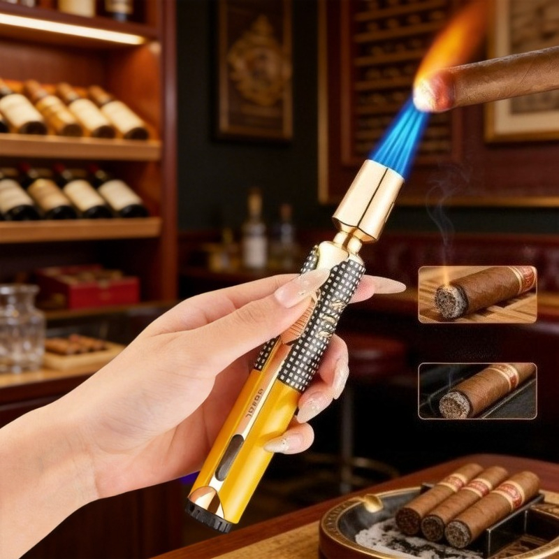 JOBON Metalowy Zapalniczka Gaz – Lighter Windproof recenzja i cena