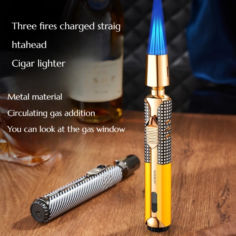 JOBON Metalowy Zapalniczka Gaz – Lighter Windproof recenzja i cena
